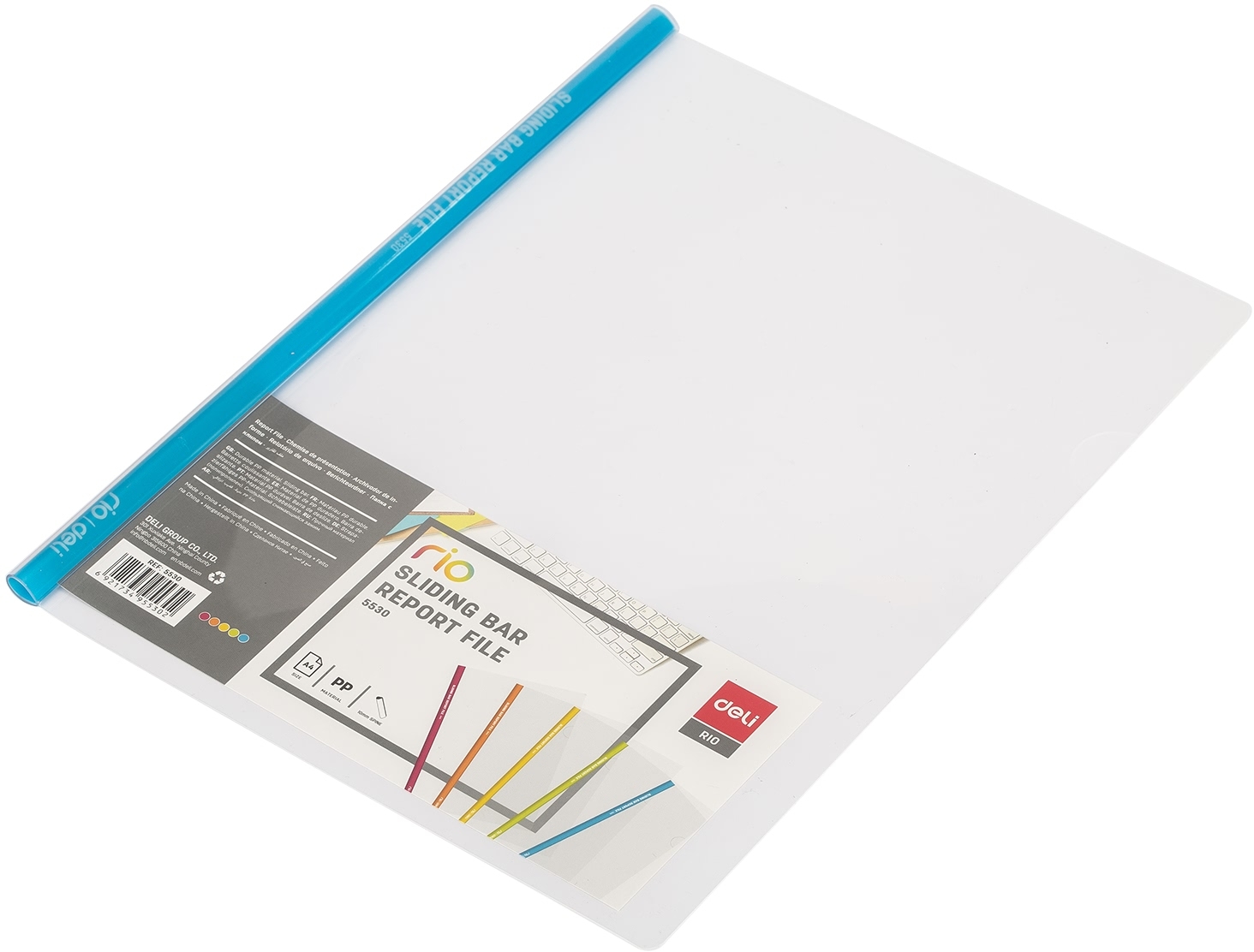 15-Sheet A4 Report Cover Deli 5 Pieces · Stationery