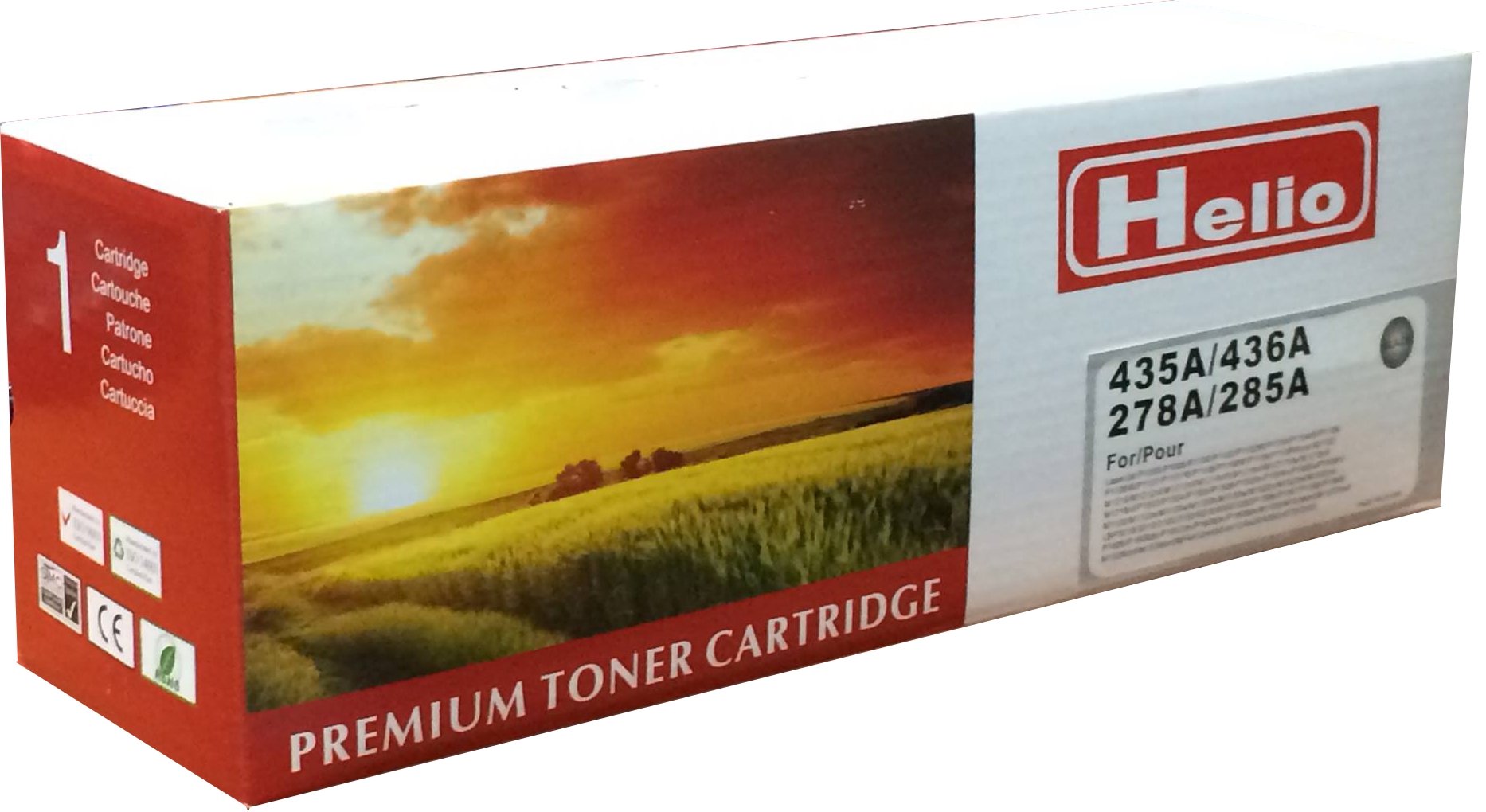 Cartridge CE285A / 85A Compatible Helio · Stationery