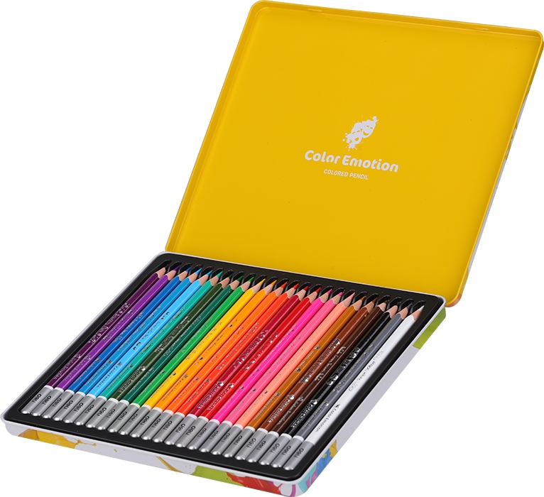 Color Pencils Deli Color Emotion 24 Colors · Stationery