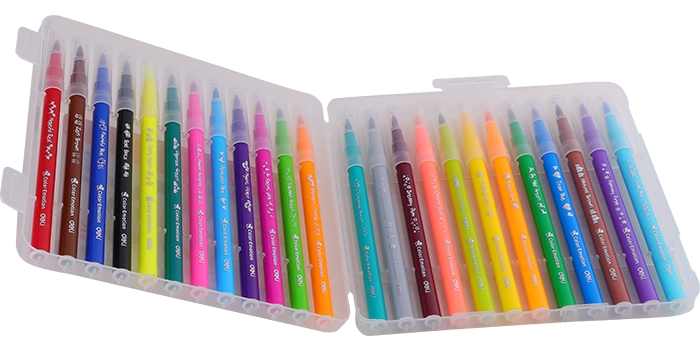 Soft Drawing Felt Pen 24 Colors · Stationery